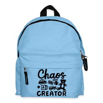 Kleinkind Kind - Kinder Rucksack - Hellblau - Vorne