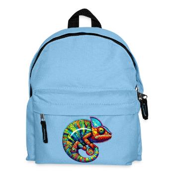 Chameleon - Kids' Backpack - light blue - Front