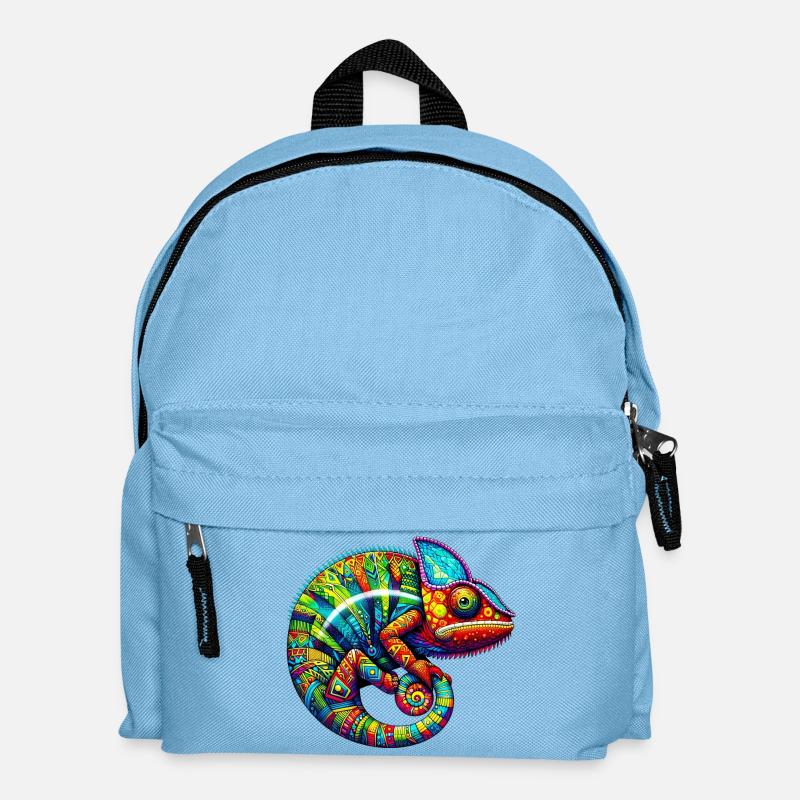 Chameleon - Kids' Backpack - light blue