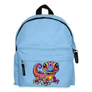 Gecko - Kids' Backpack - light blue - Front