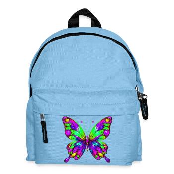 Butterfly - Kids' Backpack - light blue - Front