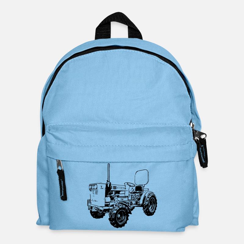 A45 Kulttraktor - Kinder Rucksack - Hellblau