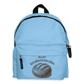 In My Sourdough Era Homemade Bread Lover - Kids' Backpack - light blue - Front