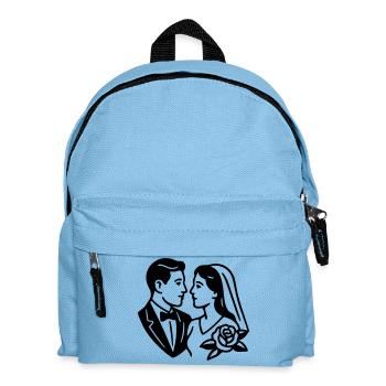 Married - Kids' Backpack - light blue - Front