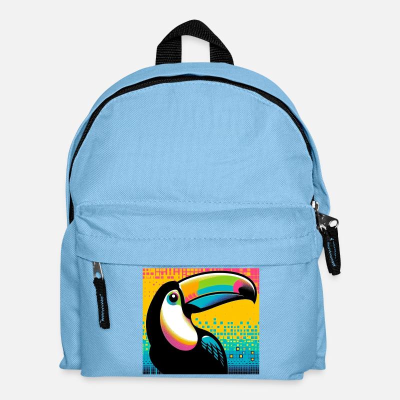 Tukan - Kinder Rucksack - Hellblau