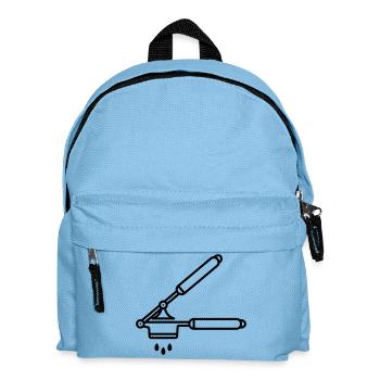 Presse-ail ou presse à spaetzle - Sac à dos Enfant - bleu clair - Devant