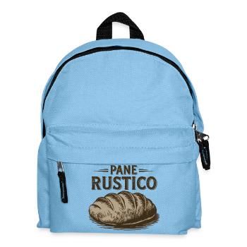 Pane Rustico – Bread - Kids' Backpack - light blue - Front