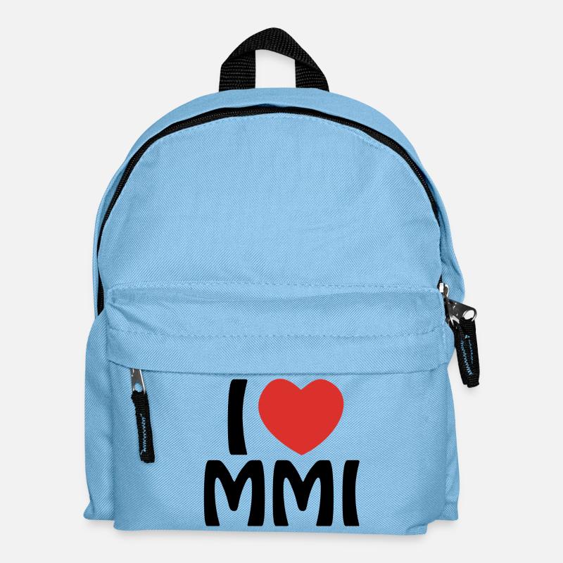 I love MMI - Kids' Backpack - light blue