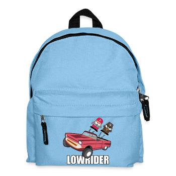 Lowrider Leap - Kids' Backpack - light blue - Front