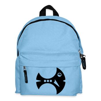Sickle Fish Illustration Fantasy Fish - Kids' Backpack - light blue - Front