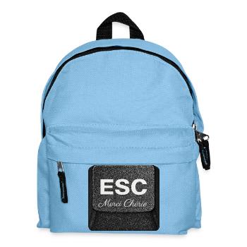 ESC 2026 - Kinder Rucksack - Hellblau - Vorne