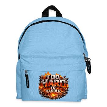 Too Hard To Handle - Kids' Backpack - light blue - Front