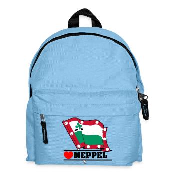 J’adore Meppel – Édition Meppeldag - Sac à dos Enfant - bleu clair - Devant