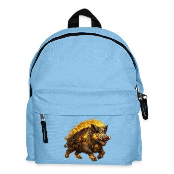Gullinborsti – The Golden Boar of the Vikings - Kids' Backpack - light blue - Front