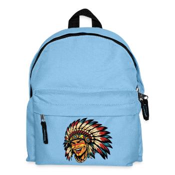 Laughing Chief Color Fire - Kids' Backpack - light blue - Front