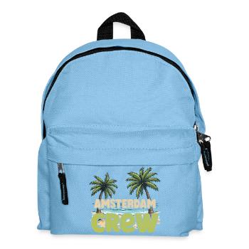 Amsterdam Crew - Kids' Backpack - light blue - Front