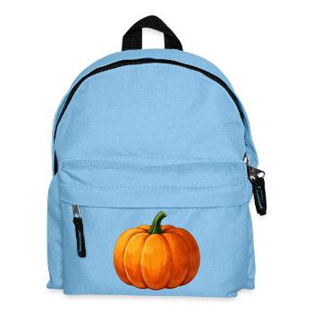 Herbstkürbis - Kinder Rucksack - Hellblau - Vorne