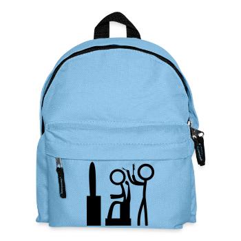 Friseur aus Leidenschaft - Kinder Rucksack - Hellblau - Vorne