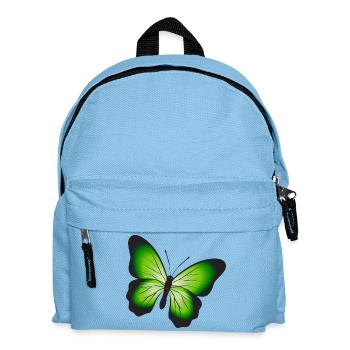 Ein schöner Schmetterling - Kinder Rucksack - Hellblau - Vorne