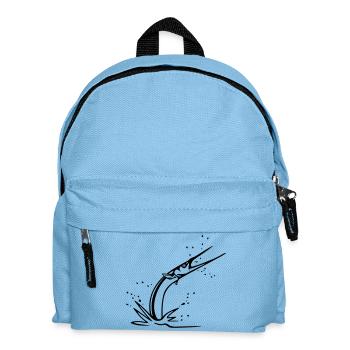 AIGUILLE - Sac à dos Enfant - bleu clair - Devant