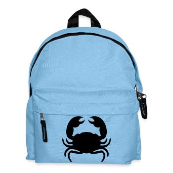crab - Kids' Backpack - light blue - Front