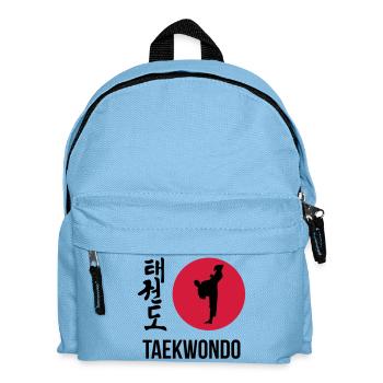 Taekwondo / Taekwon-Do / Tae Kwo Do / Fighter - Kids' Backpack - light blue - Front