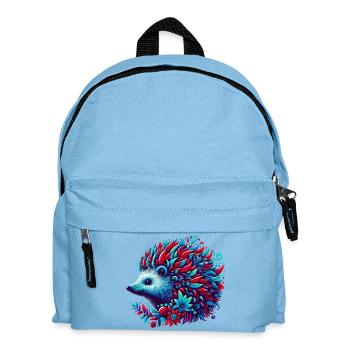 Hedgehog - Kids' Backpack - light blue - Front
