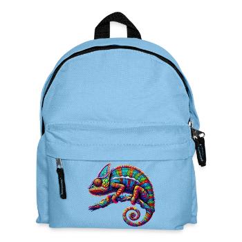 Chameleon - Kids' Backpack - light blue - Front