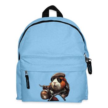 Adventure Guinea Pig – Conception des personnages - Sac à dos Enfant - bleu clair - Devant