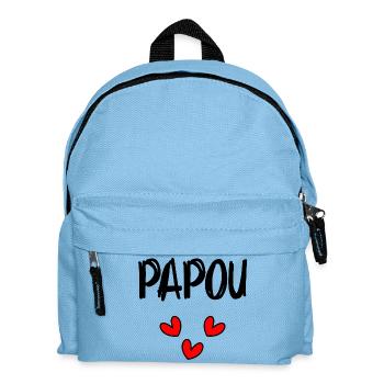 HAPPY FATHER'S DAY. DAD. FATHER'S DAY. FATHER - Kids' Backpack - light blue - Front