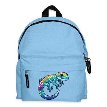 Gecko - Kids' Backpack - light blue - Front