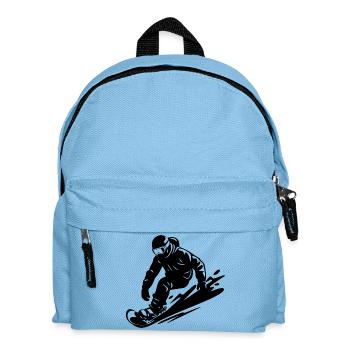 Snowboarders - Sac à dos Enfant - bleu clair - Devant
