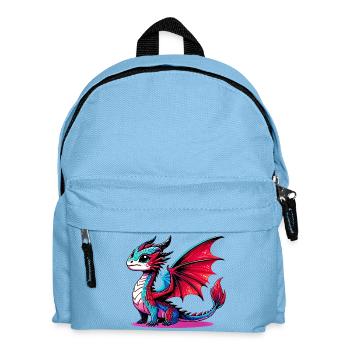Dragon - Sac à dos Enfant - bleu clair - Devant