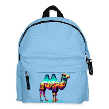 Chameau - Sac à dos Enfant - bleu clair - Devant