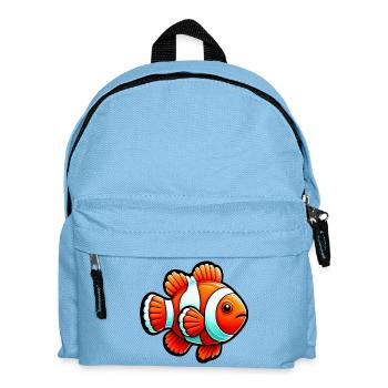 Clownfish - Kids' Backpack - light blue - Front