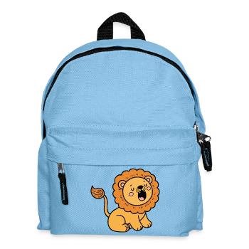 Lion - Sac à dos Enfant - bleu clair - Devant