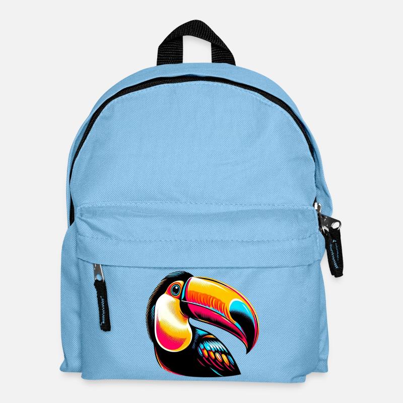 Tukan - Kinder Rucksack - Hellblau