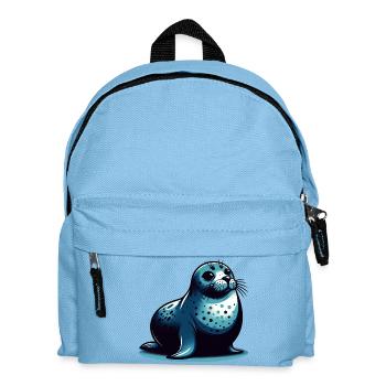 Seal - Kids' Backpack - light blue - Front