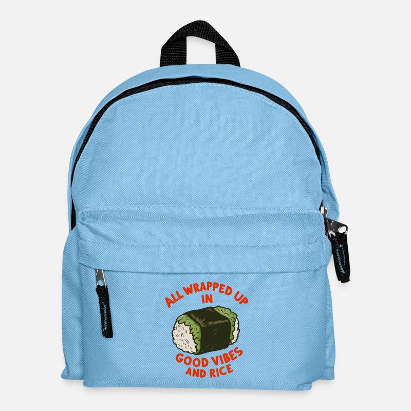 Wrapped Up in - Kids' Backpack - light blue