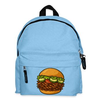 Kebab with everything - Kids' Backpack - light blue - Front