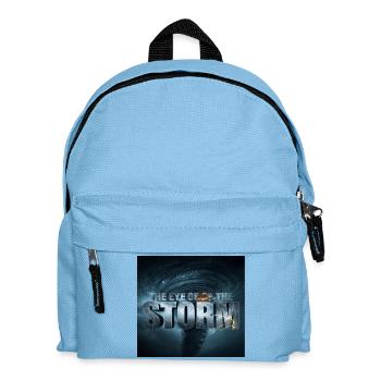 Das Auge des Sturms - Kinder Rucksack - Hellblau - Vorne