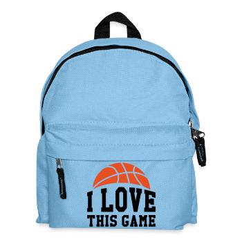 I Love This Game - basketball - Kids' Backpack - light blue - Front