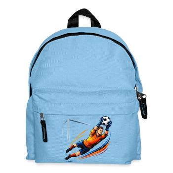 Gardien de but Maillot de gardien de football sauve Soccer - Sac à dos Enfant - bleu clair - Devant