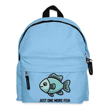 Encore un cadeau pour les amoureux des aquariums de dessins animés de poissons - Sac à dos Enfant - bleu clair - Devant