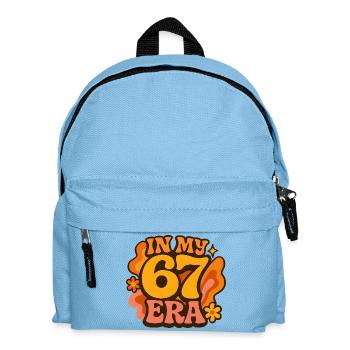 Dans mon anniversaire d’humour italien de cerveau pourri de l’ère 67 - Sac à dos Enfant - bleu clair - Devant