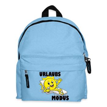 Mode vacances, vacances - Sac à dos Enfant - bleu clair - Devant