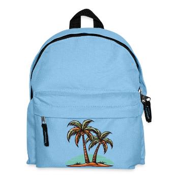 Palm Island Holidays - Kids' Backpack - light blue - Front