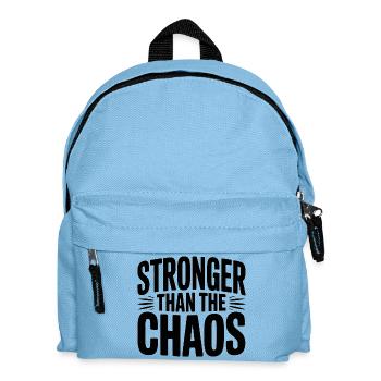 Plus fort que le Chaos - Sac à dos Enfant - bleu clair - Devant