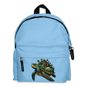Turtle Island Resort - Kids' Backpack - light blue - Front