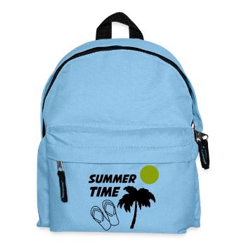 Summertime - Kids' Backpack - light blue - Front